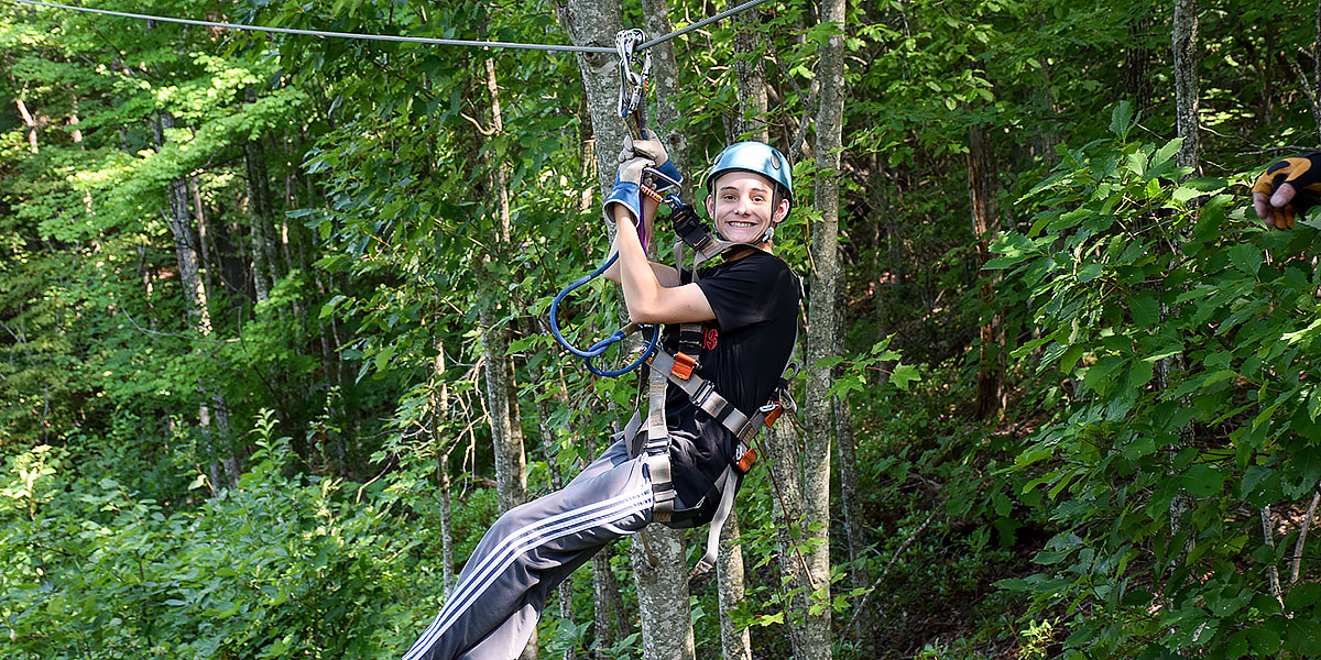 Wide scenic view of the Smoky Mountains highlighting outdoor adventure opportunities